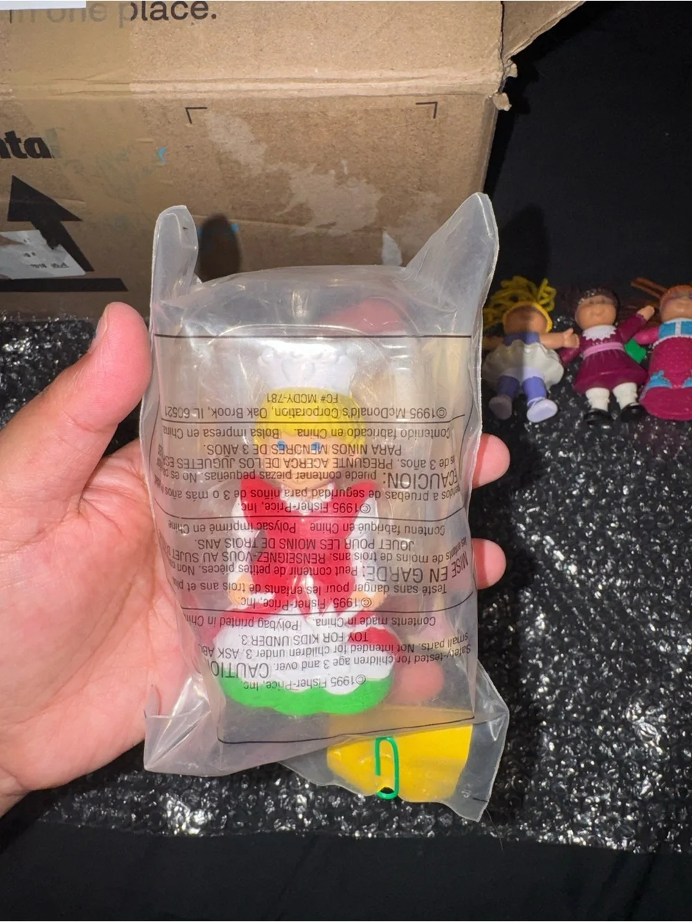 Fisher-Price Yellow and Red Once Upon a Dream Princess Figurine Pack